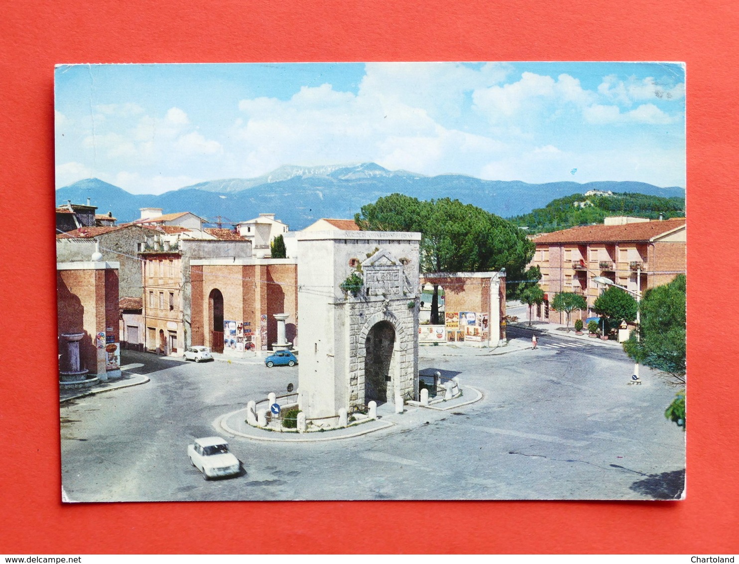 Cartolina Rieti - Porta Romana - 1967 - Rieti