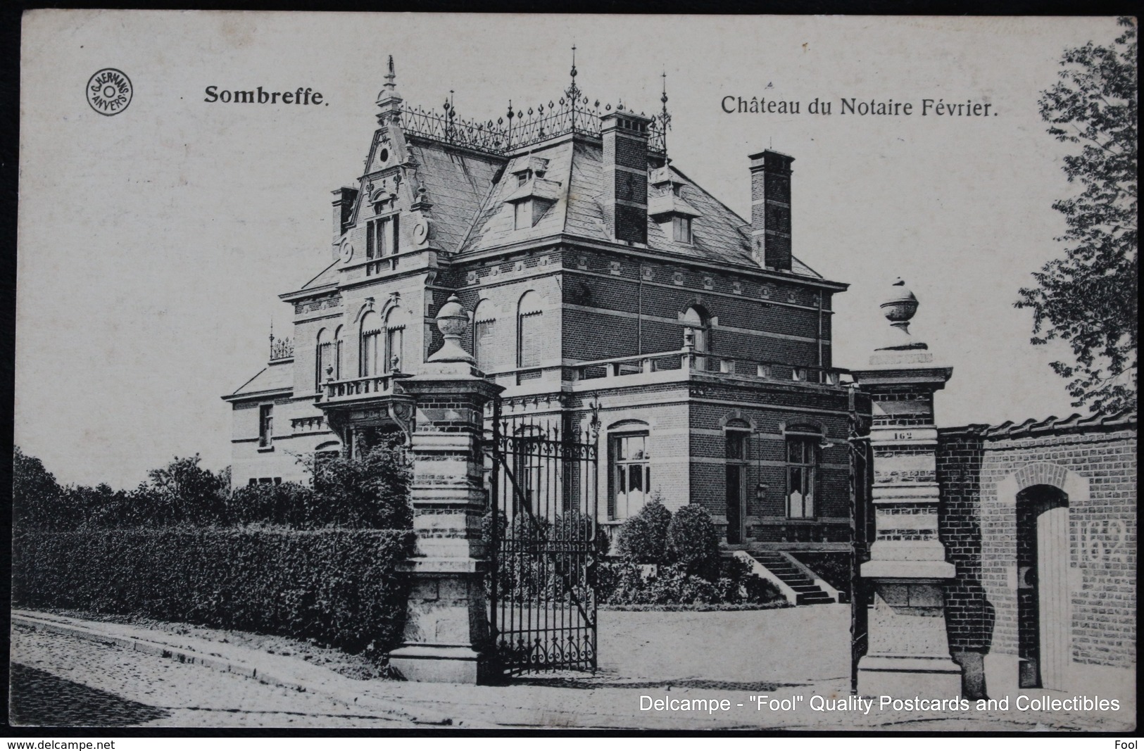 Sombreffe - Château Du Notaire Février 1920 - Sombreffe