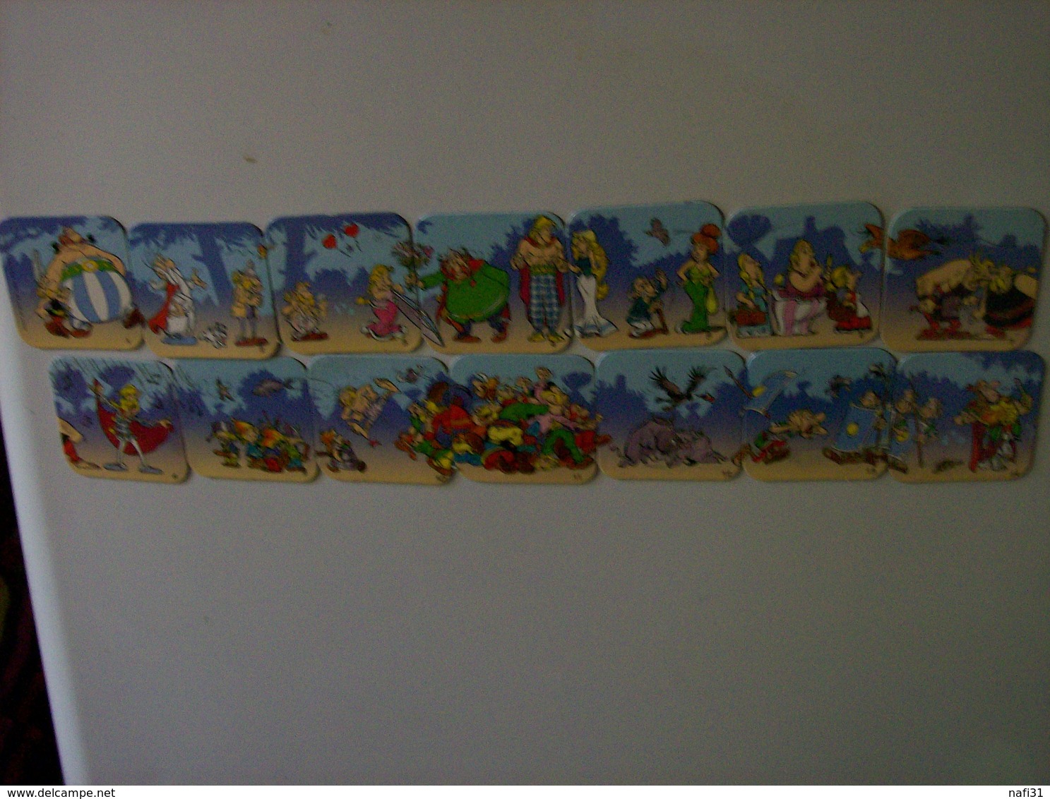 Magnets Asterix Serie Complete Par 14 - Characters