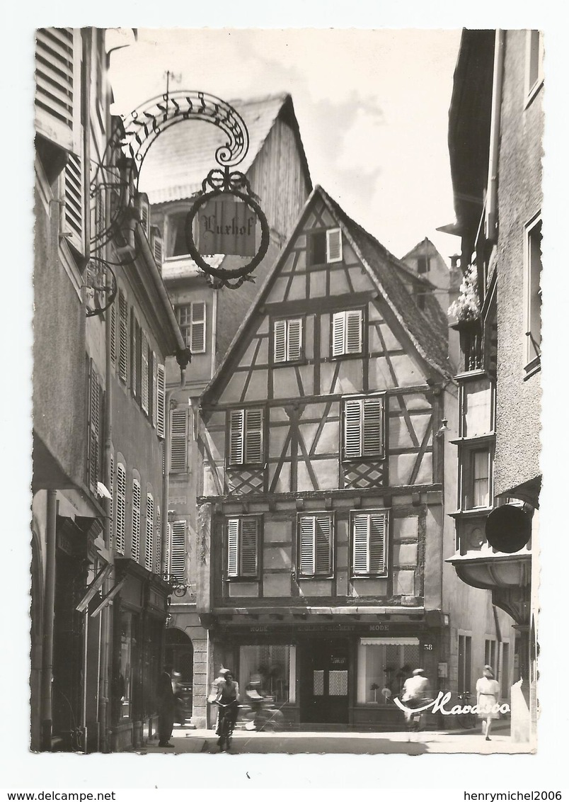 68 Haut Rhin - Colmar La Rue Mercière Ed Photo Marasco Strasbourg - Colmar