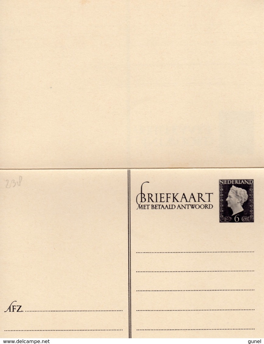 Bk G 298 Ongebruikt - Postal Stationery