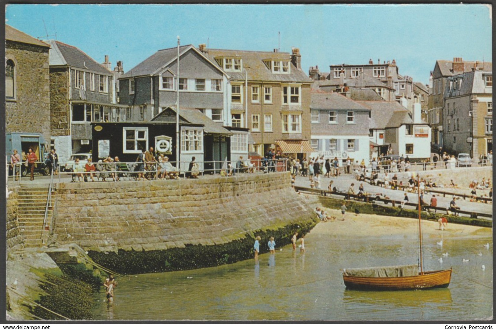 The Sloop Inn, St Ives Harbour, Cornwall, C.1970 - Jarrold Postcard - St.Ives