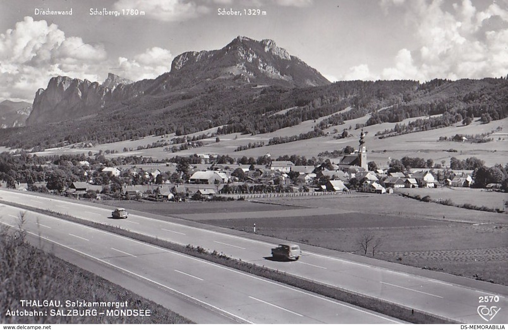 Thalgau - Autobahn Salzburg-Mondsee 1961 - Thalgau