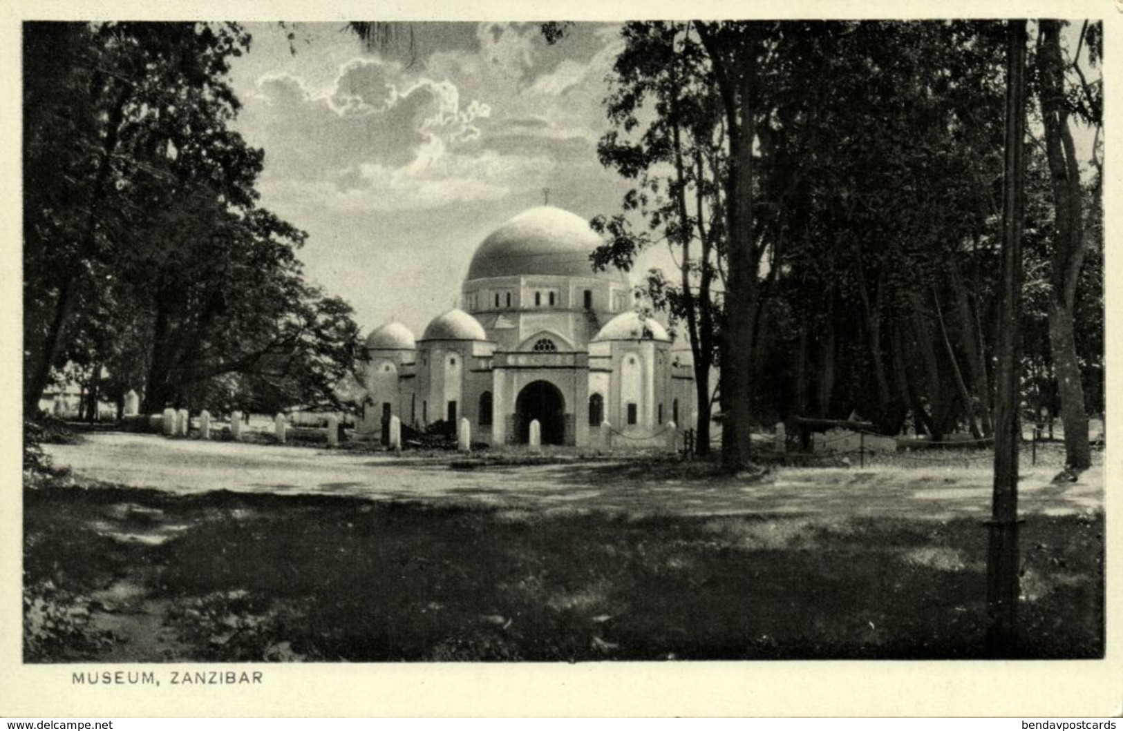 Tanzania, ZANZIBAR, Museum (1930s) Postcard - Tanzania