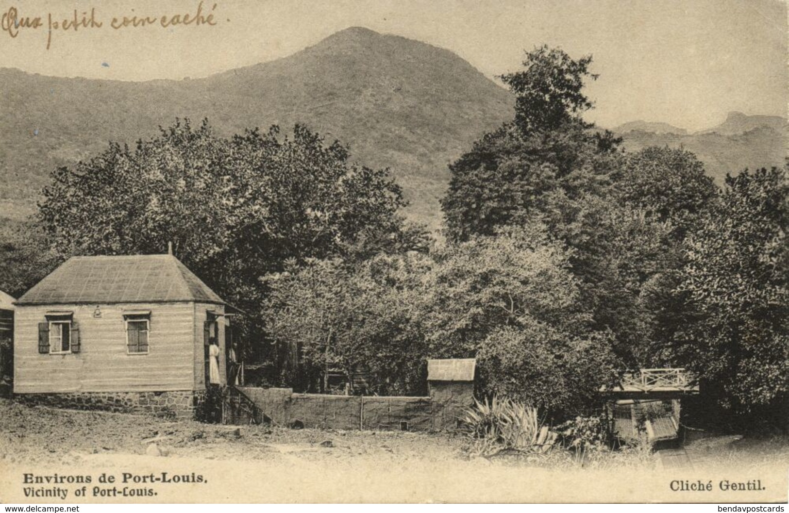 Mauritius Maurice, PORT-LOUIS, House In The Surroundings (1910s) Postcard - Mauritius