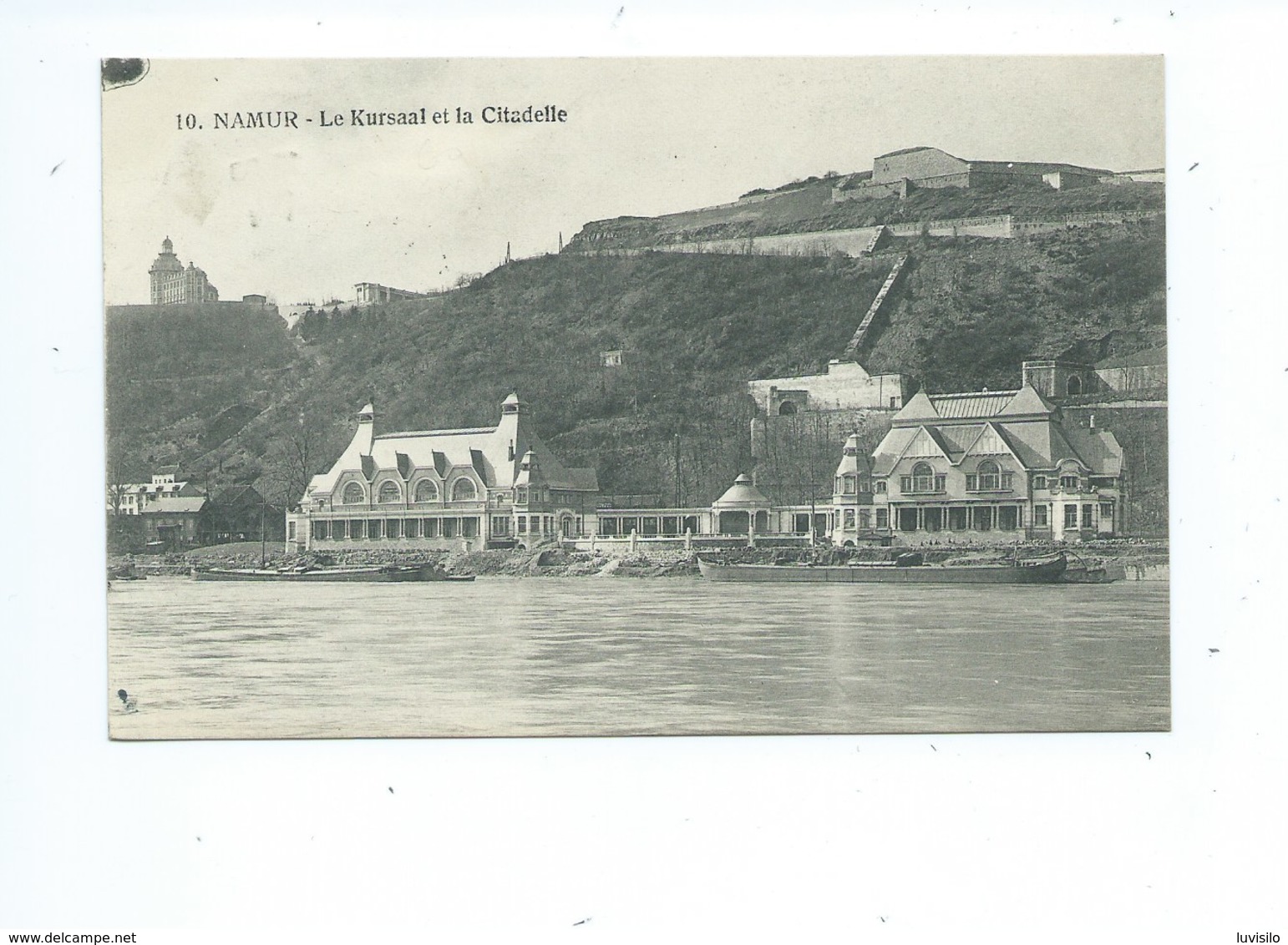 Namur Kursaal Et La Citadelle ( Péniche ) - Namur