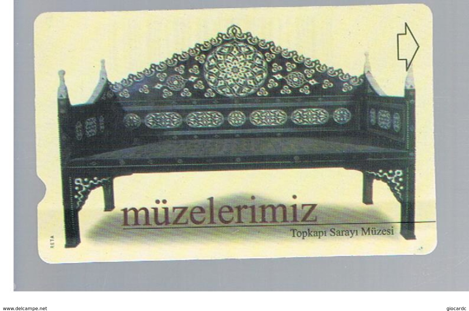 TURCHIA  (TURKEY)  -  2001  TOPKAPI MUSEUM     - USED - RIF. 10769 - Turquia