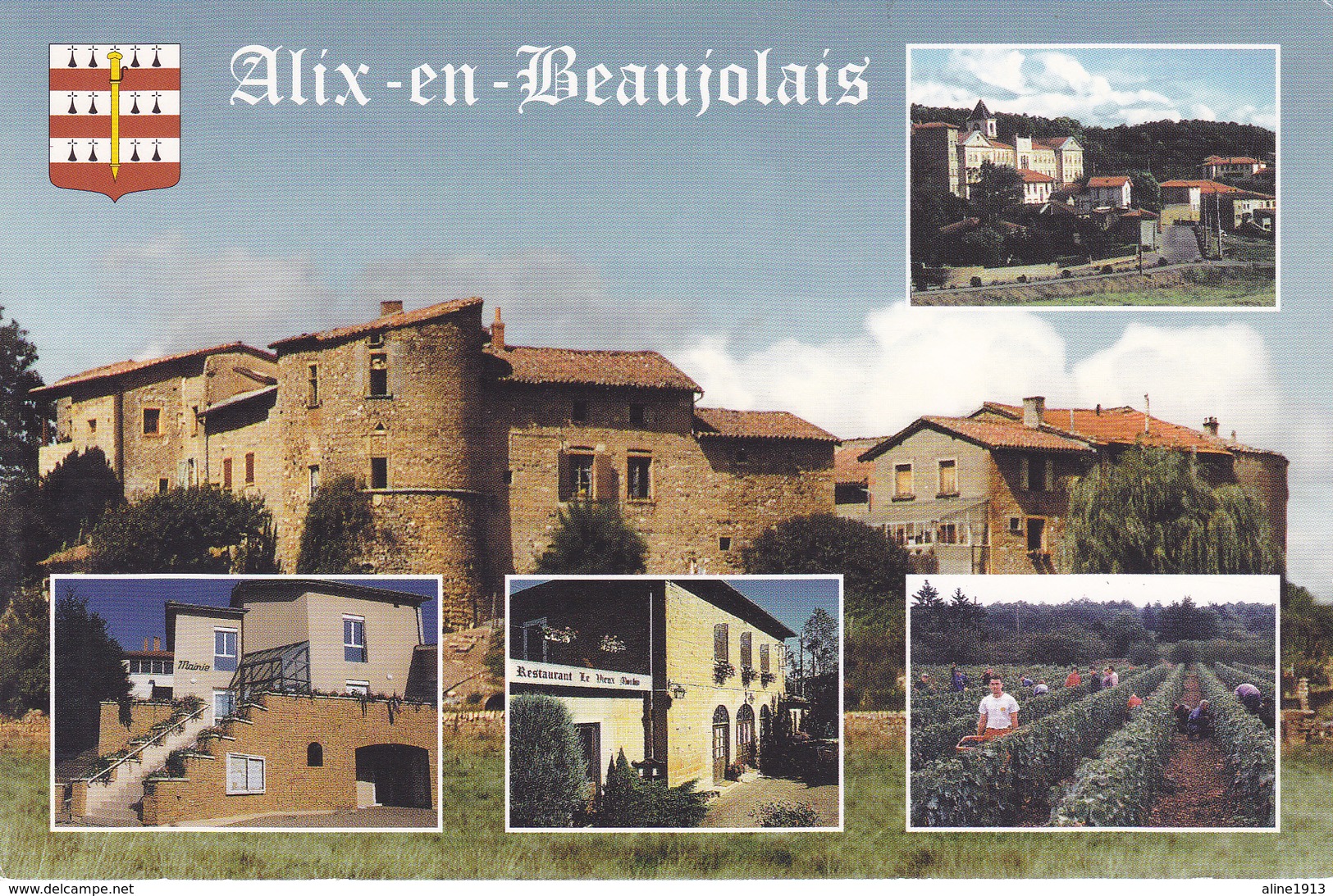 69 ALIX EN BEAUJOLAIS / MULTIVUES / BLASON - Andere & Zonder Classificatie