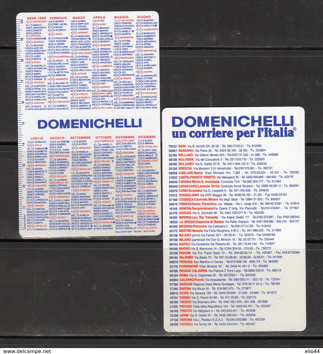 Domenichelli - Un Corriere Per L'Italia - - Small : 1981-90