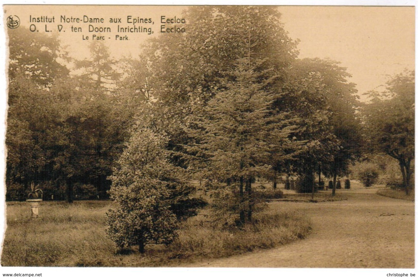 Eeklo, Eecloo, O.L.V Ten Doorn Inrichting, Park - Beschadigd  (pk44249) - Eeklo