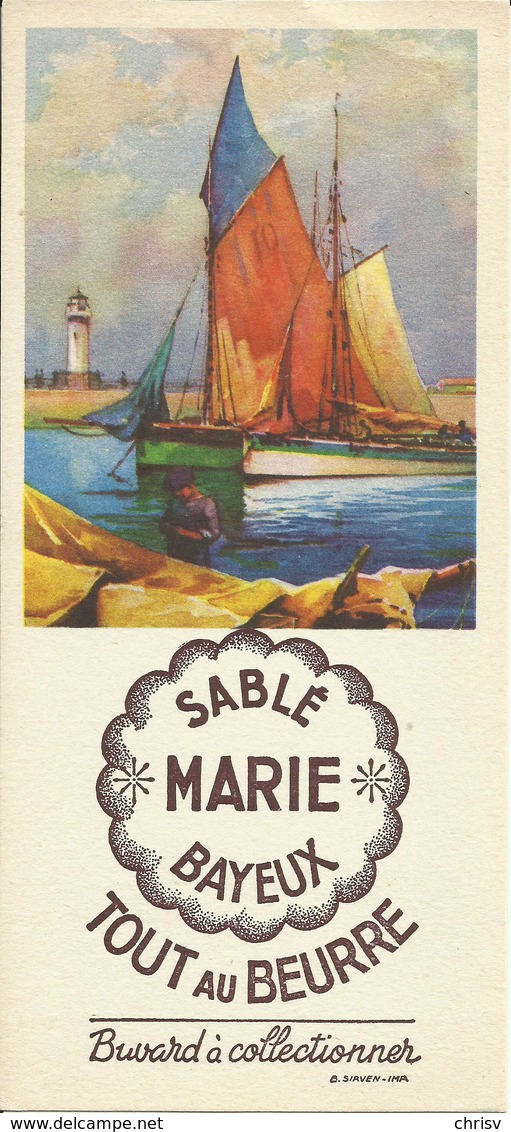 Buvard Sablé MARIE Bayeux - Tout Au Beurre - Sucreries & Gâteaux