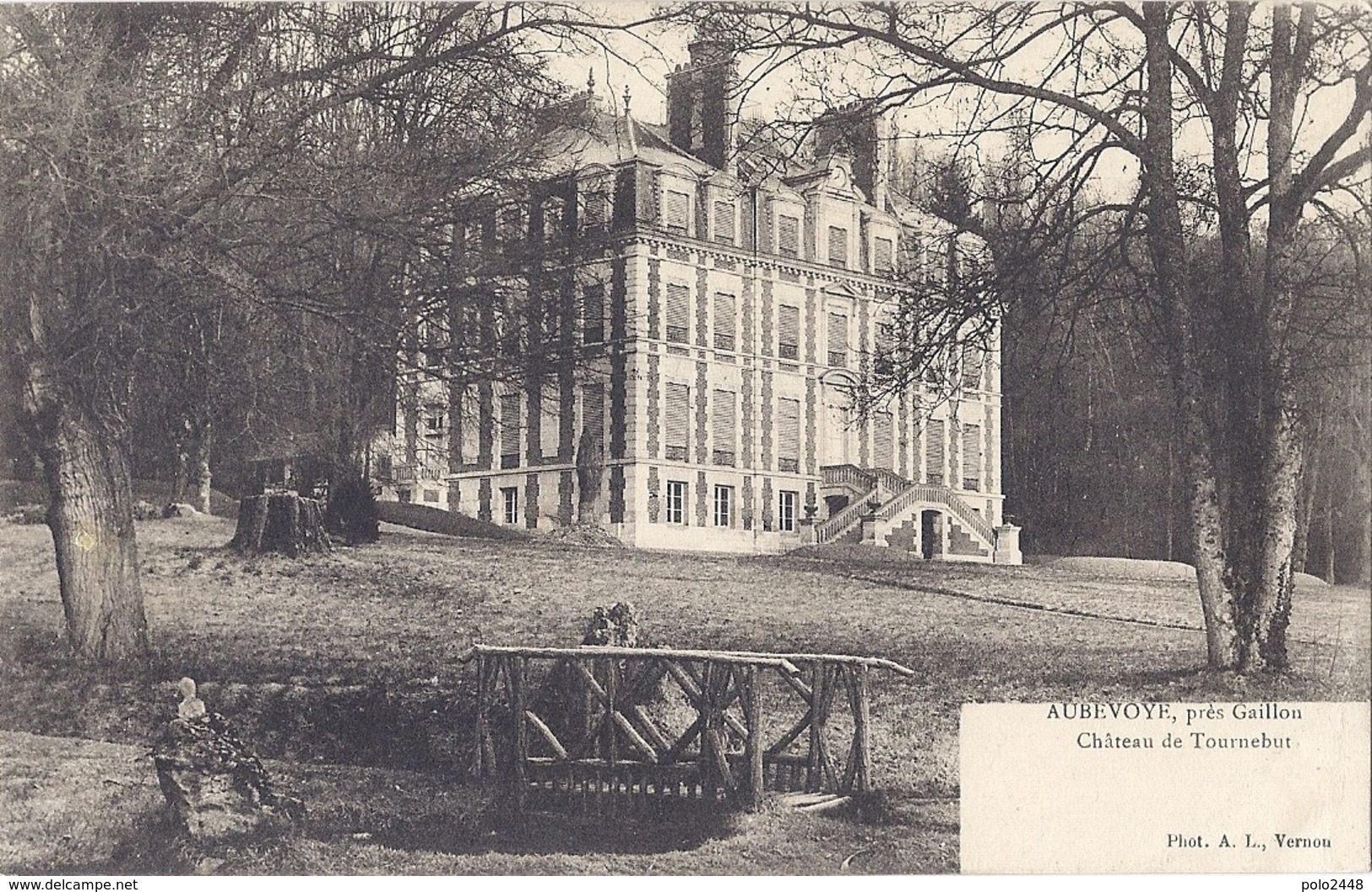 CPA - Aubevoye -  Château De Tournebut - Aubevoye