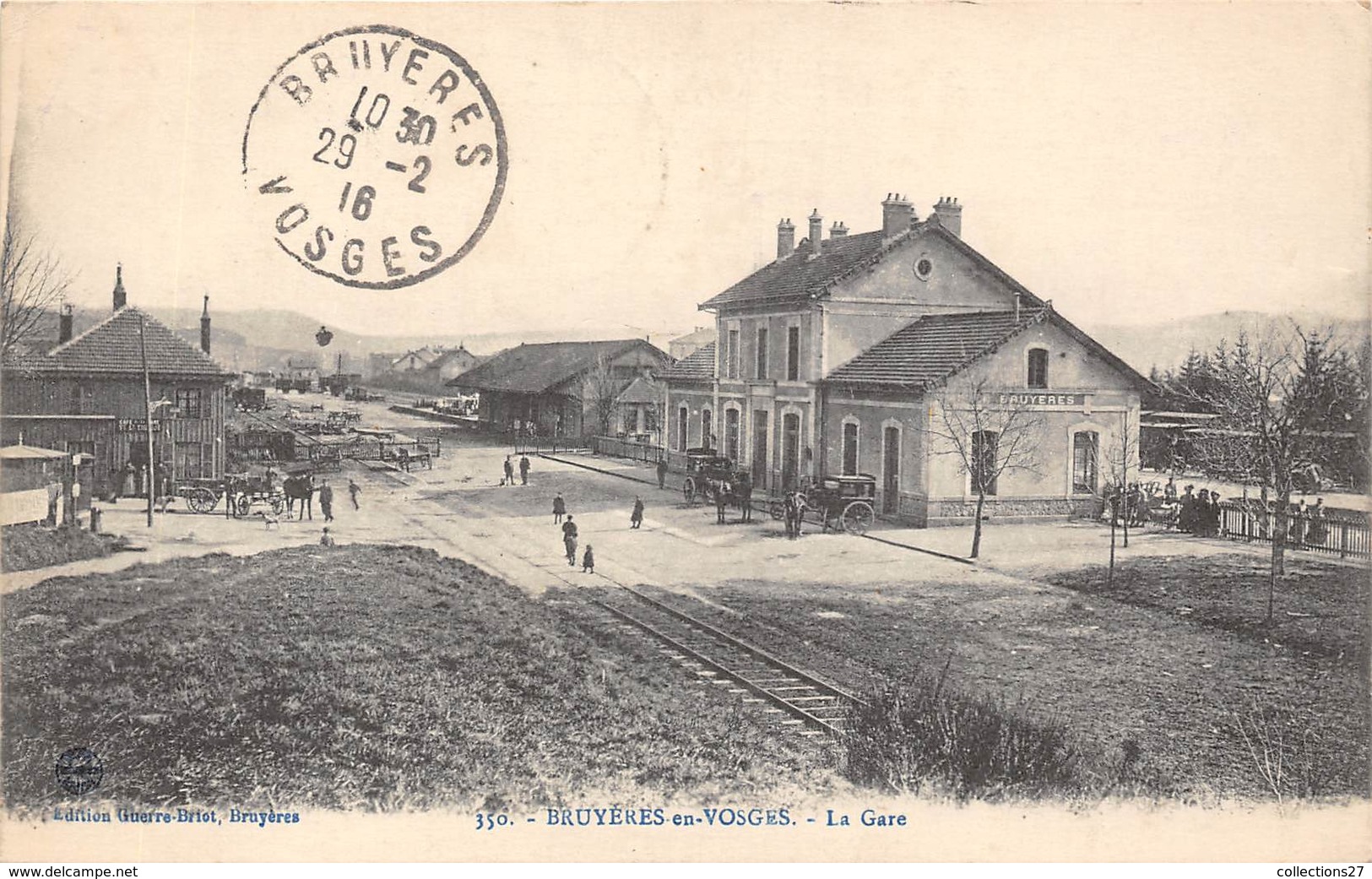 88-BRUYERES-EN-VOSGES- LA GARE - Bruyeres