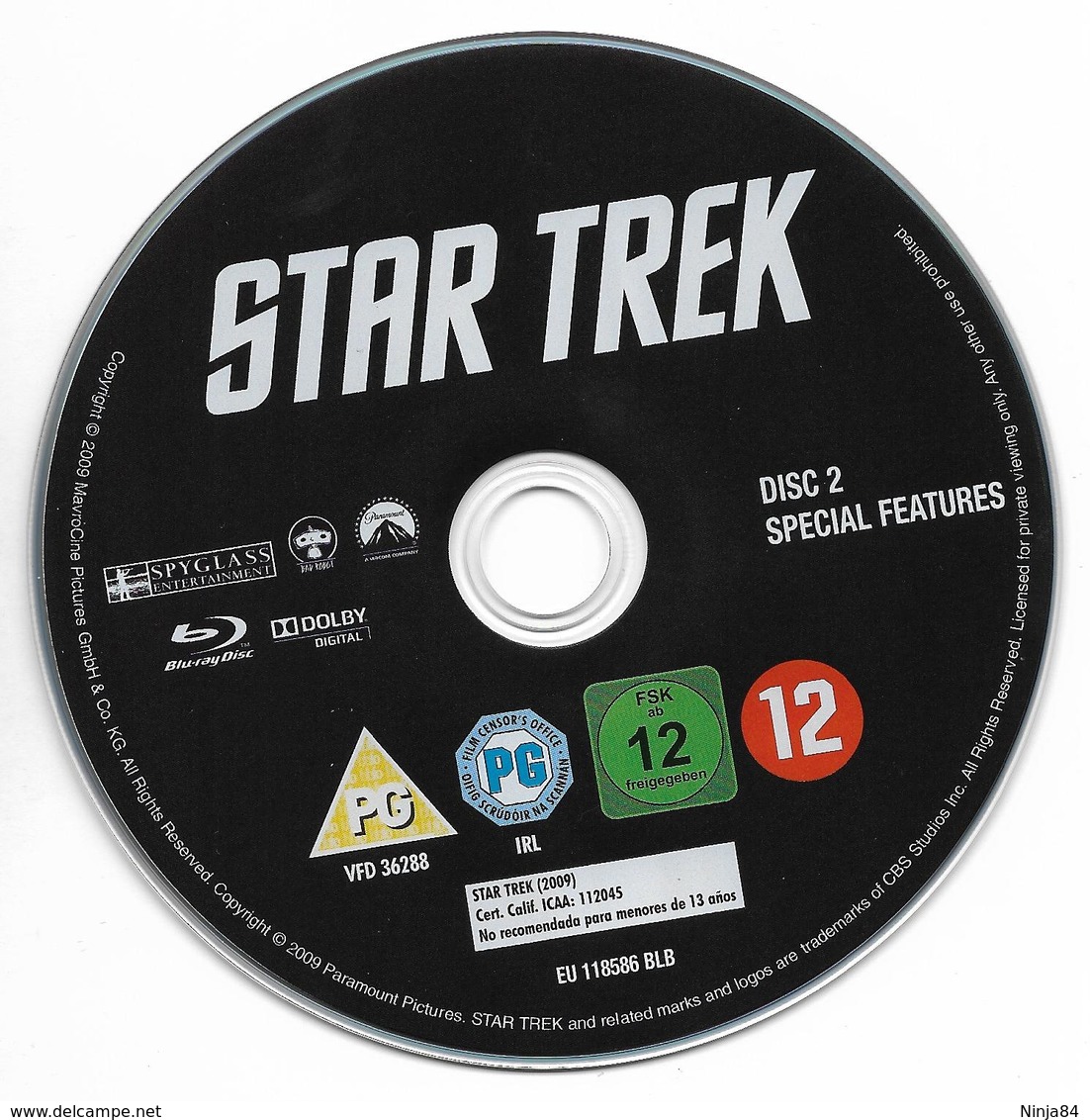 BLU-RAY   Star Trek "  Édition Collector  " - Ciencia Ficción Y Fantasía