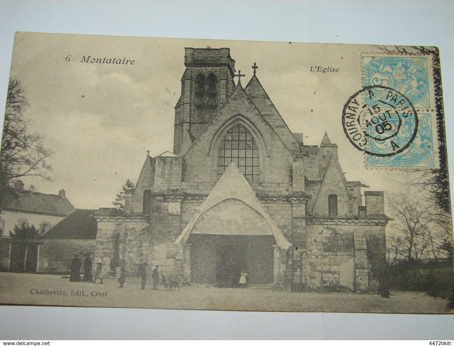 C.P.A. - Montataire (60) - L'Eglise - 1905 - SUP (V58) - Montataire