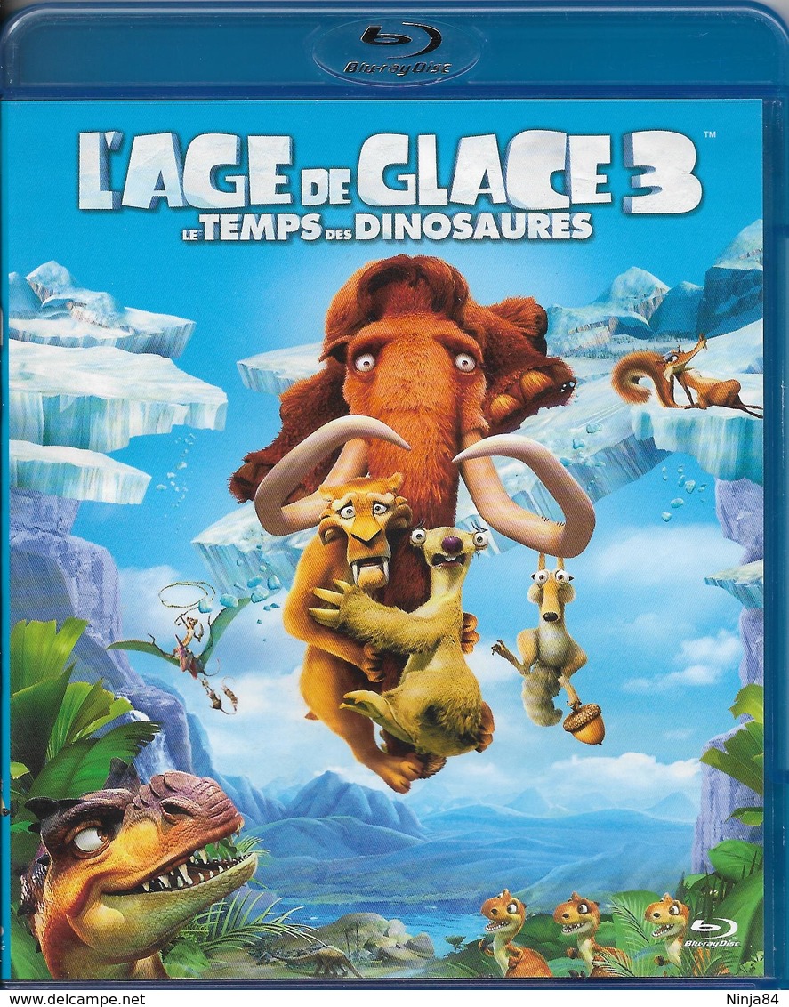 BLU-RAY  L'age De Glace 3   "  Le Temps Des Dinosaures  " - Sciences-Fictions Et Fantaisie