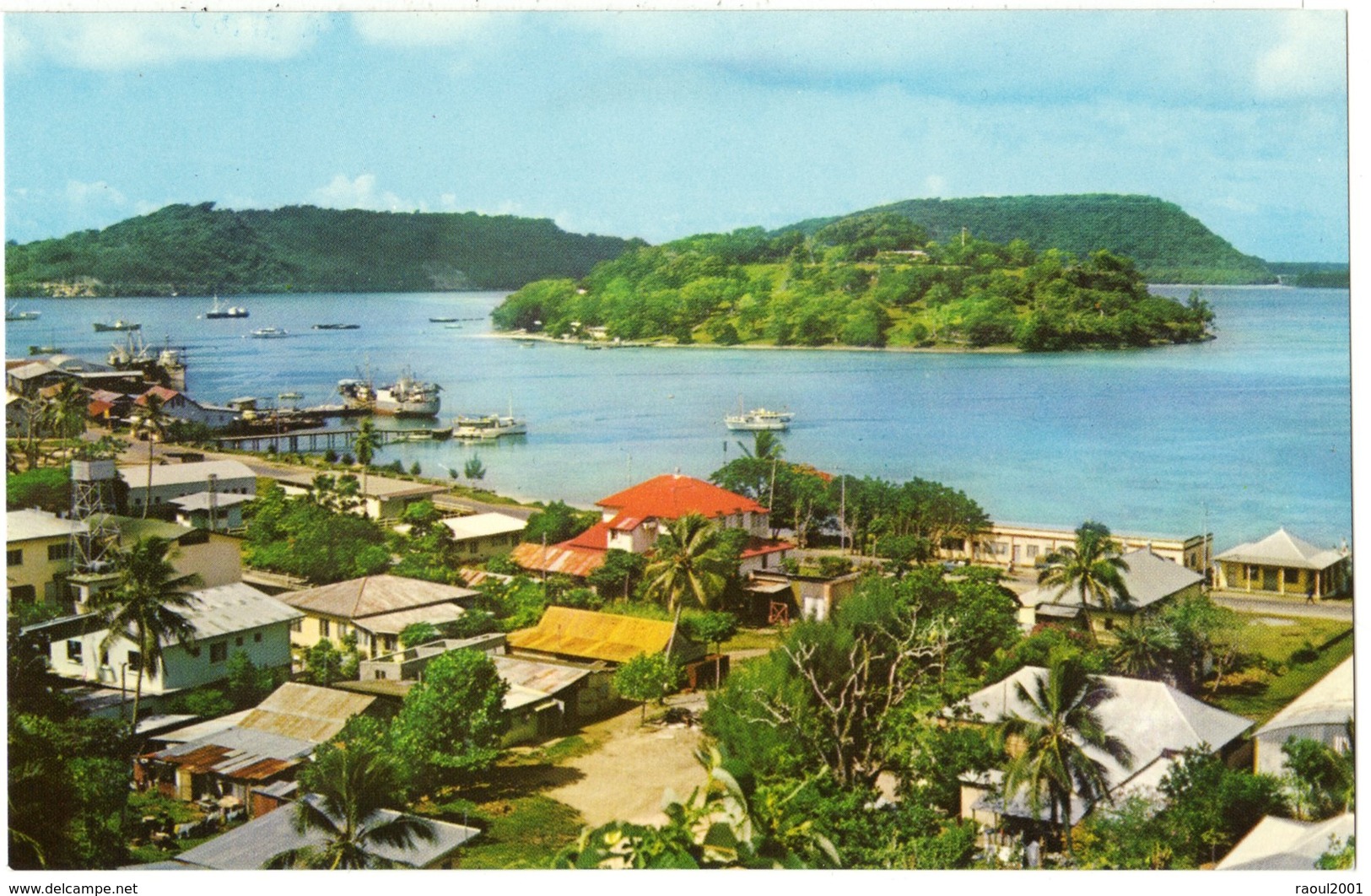 VANUATU - NEW HEBRIDES - Nouvelles Hébrides - IRIRIKI Island Home Of The British Resident Commissioner As Seen From VILA - Vanuatu