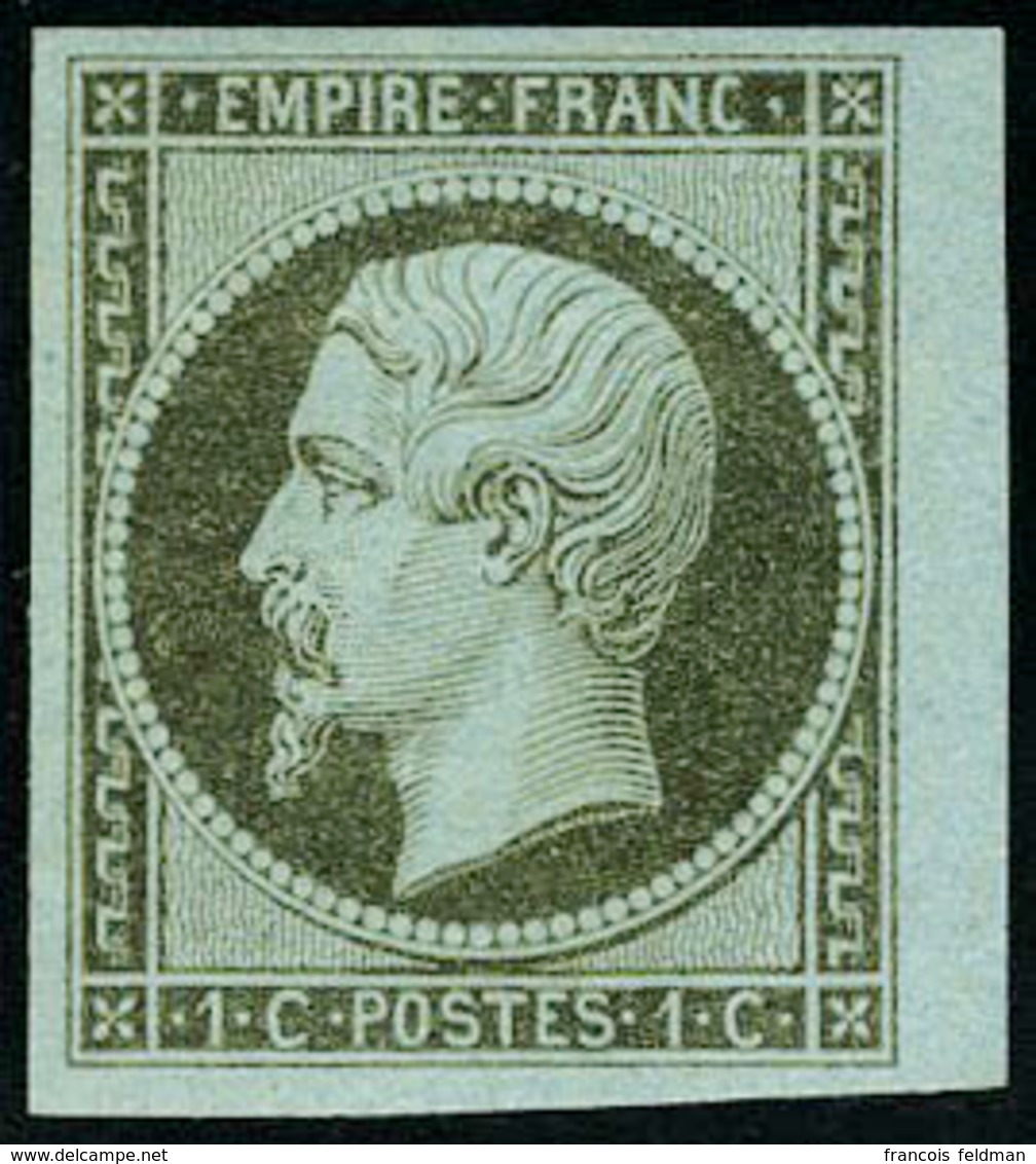 Neuf Avec Charnière N° 11a, 1c Bronze, Petit Bdf, Superbe - Other & Unclassified