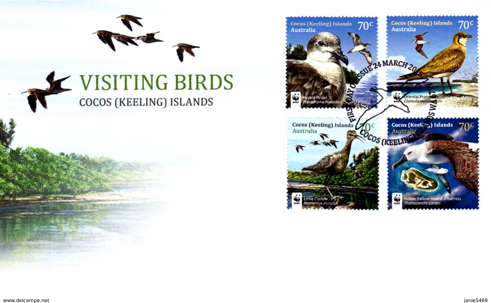 Cocos (Keeling) Islands 2015 Visiting Birds - Cocoseilanden