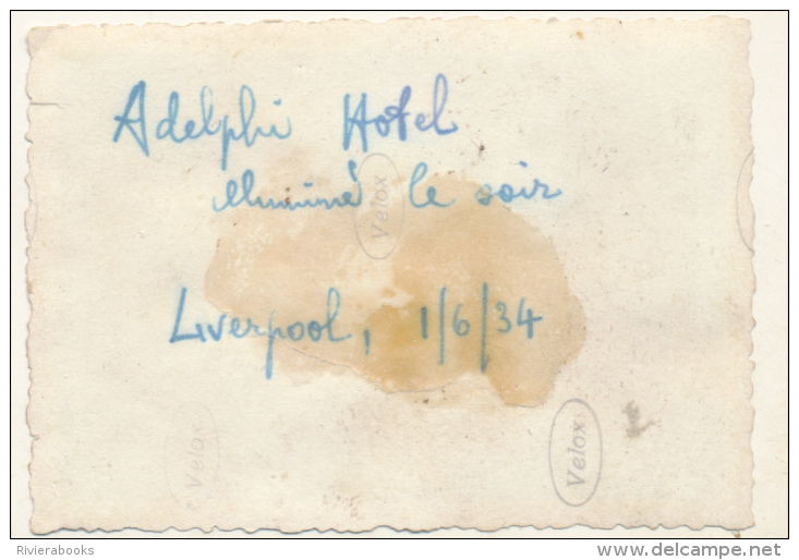 M33 - Adelphi Hotel - LIVERPOOL UK 1934 - Places