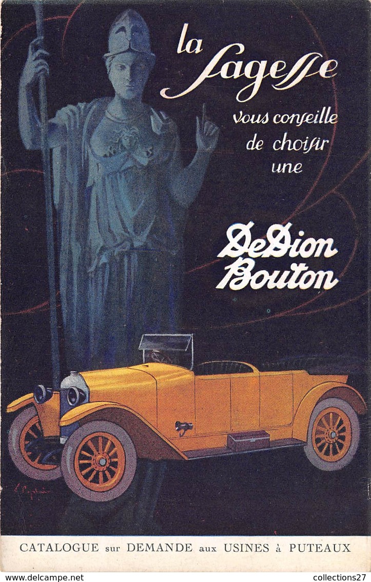 92-PUTEAUX- DEDION BOUTON CARTE PUB - Puteaux