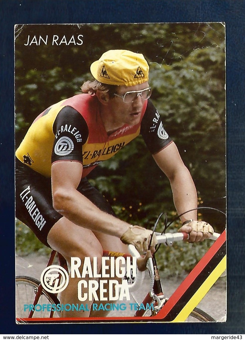 CYCLISME JAN RAAS - EQUIPE RALEIGH CREDA - Cyclisme