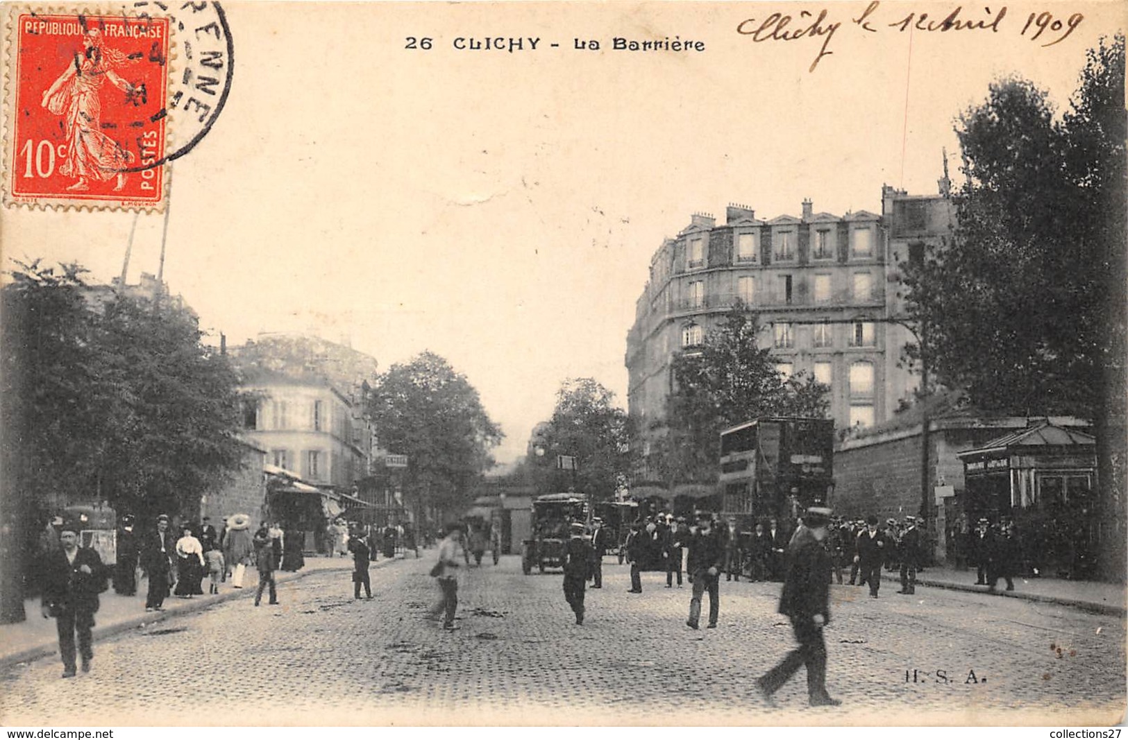 92-CLICHY- LA BARRIERE - Clichy