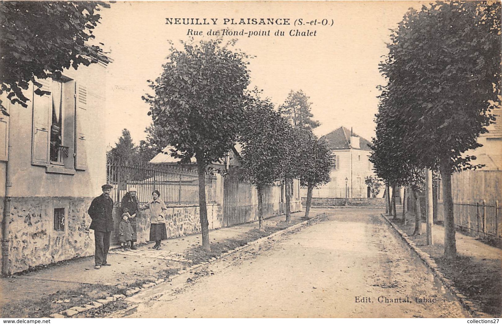 93-NEUILLY-PLAISANCE- RUE DU ROND- POINT DU CHALET - Neuilly Plaisance