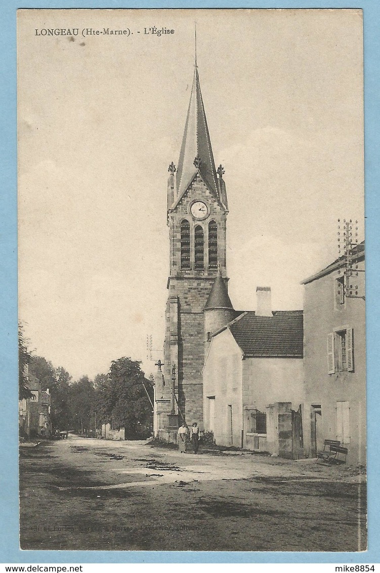 1512  CPA  LONGEAU  (Haute-Marne)     L'Eglise  +++++++++ - Le Vallinot Longeau Percey