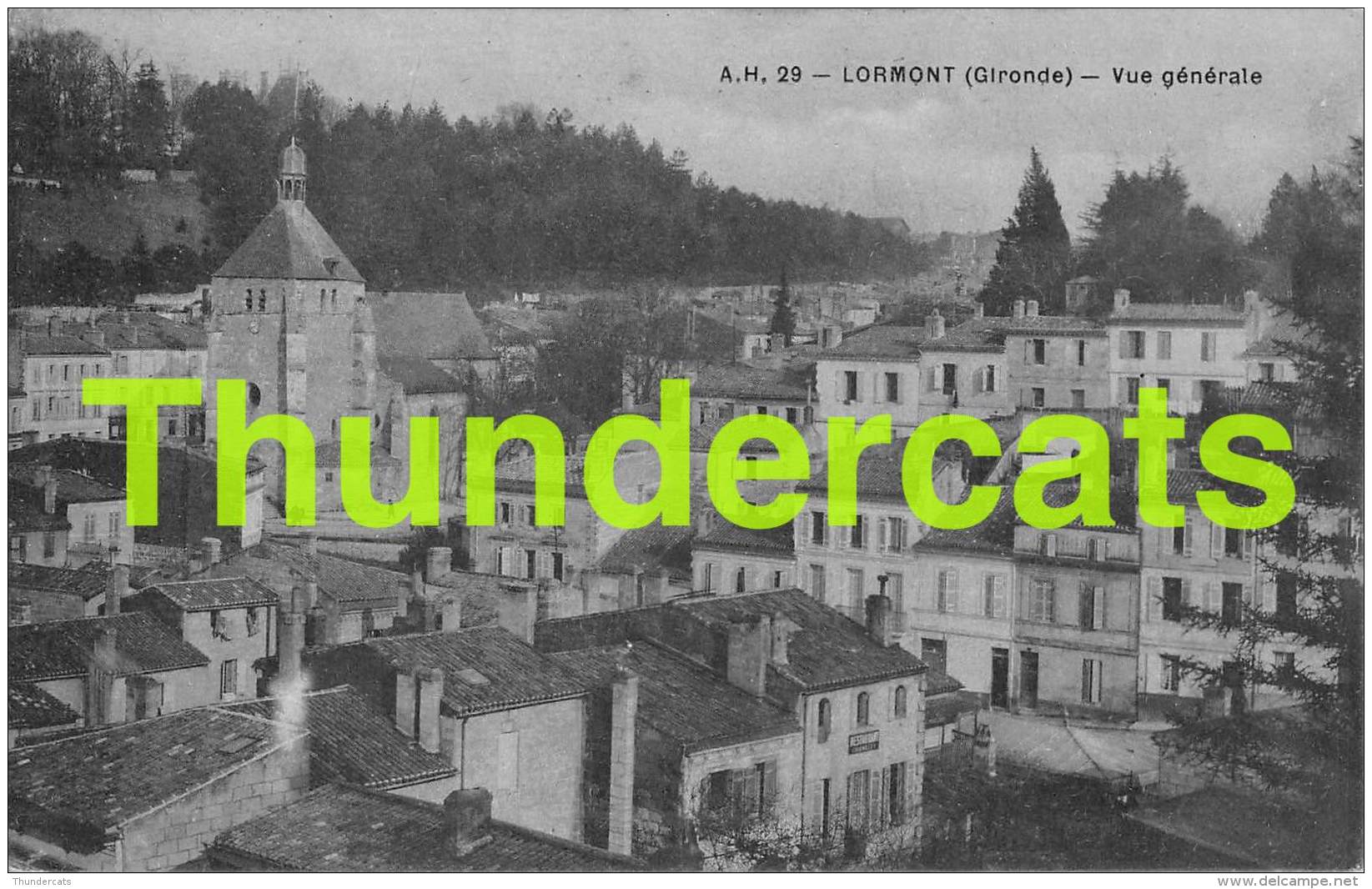 CPA 33 LORMONT GIRONDE VUE GENERALE - Autres & Non Classés