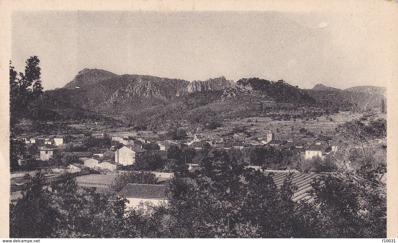 LA ROQUEBRUSSANNE  Vue Générale - La Roquebrussanne