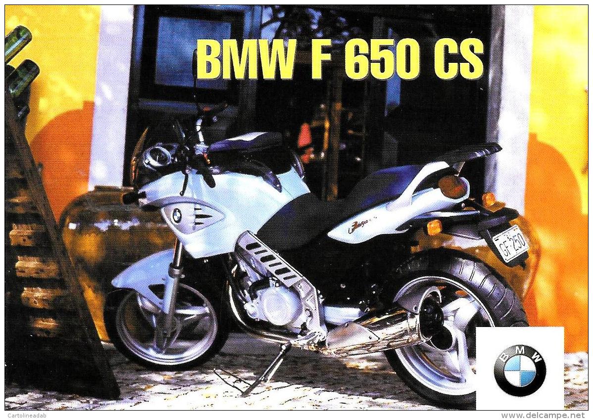 [MD1386] CPM - MOTO - BMW F 650 CS 24 SCARVER - Non Viaggiata - Motorfietsen