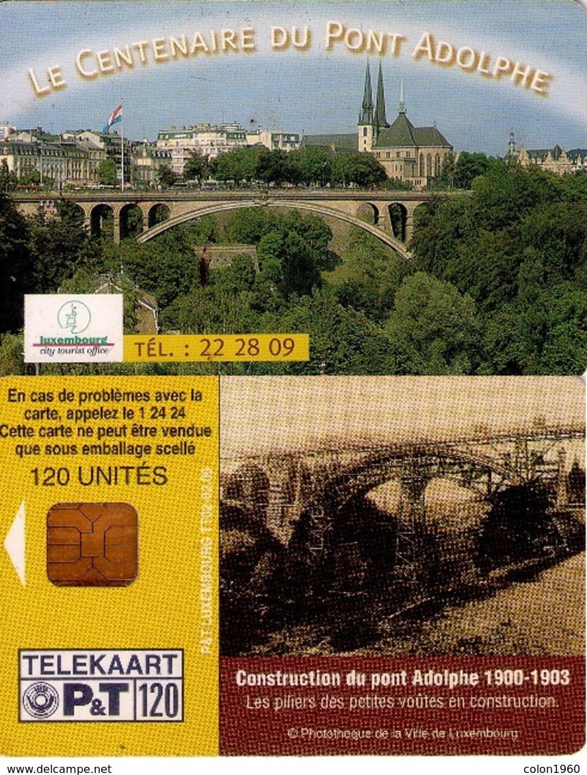 LUXEMBURGO. TT02. Le Centenaire Du Pont Adolphe. 2000-02. (094) - Luxemburgo