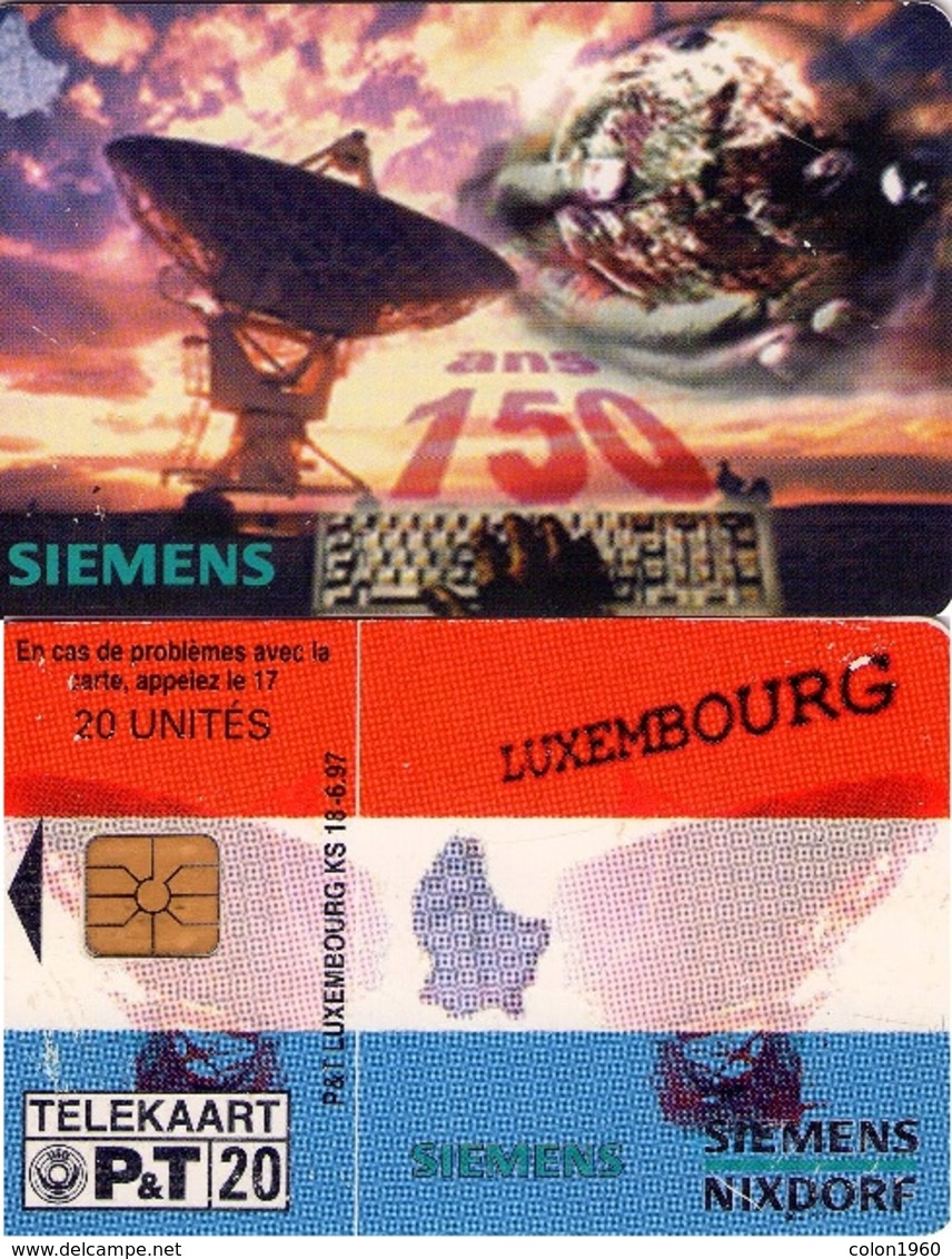 LUXEMBURGO. KS18. 150 Ans Siemens. 1997-06. (090) - Luxemburgo