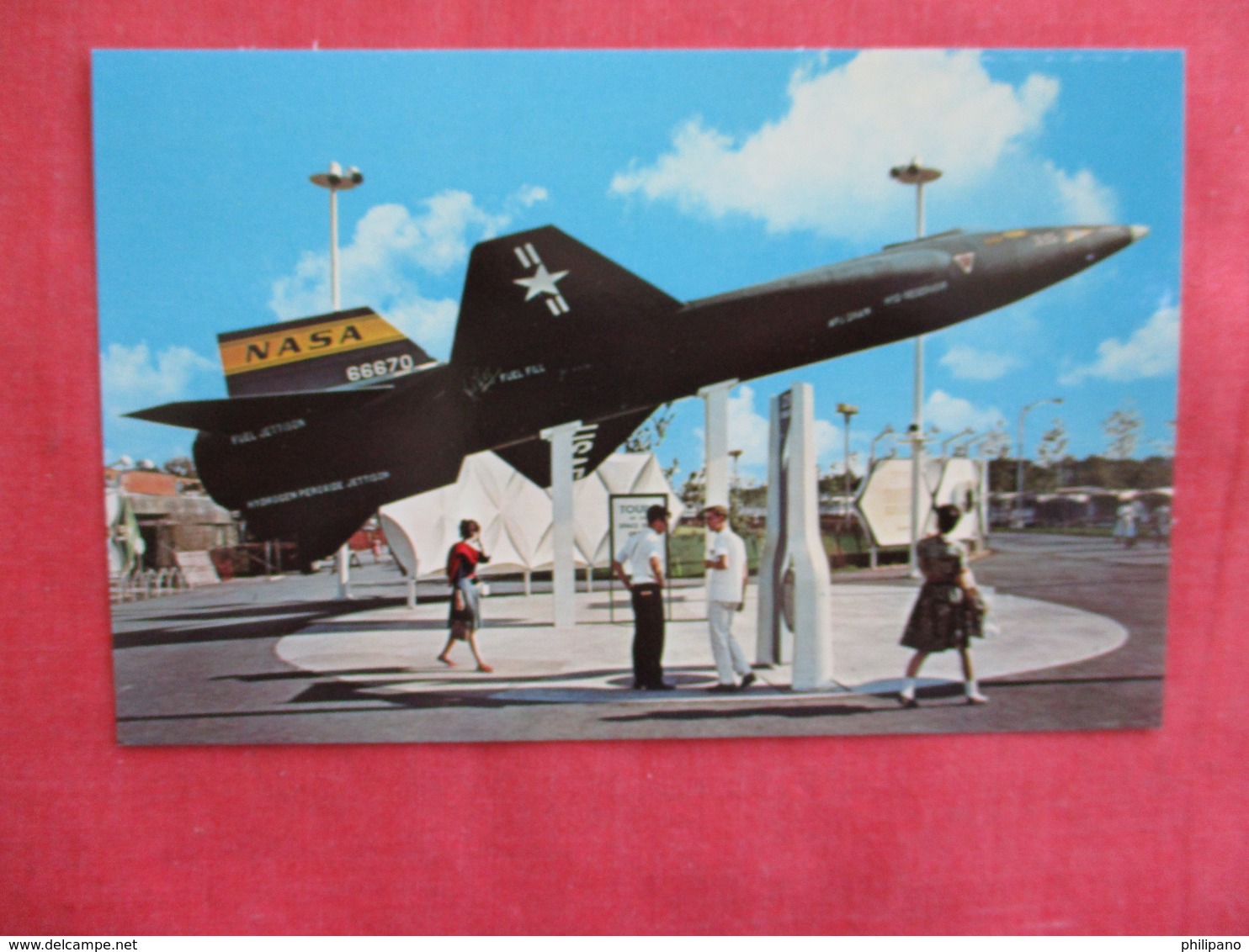 New York World's Fair 1964-65  US Space Park   X 15 Rocket Plane   --ref 2922 - Exhibitions