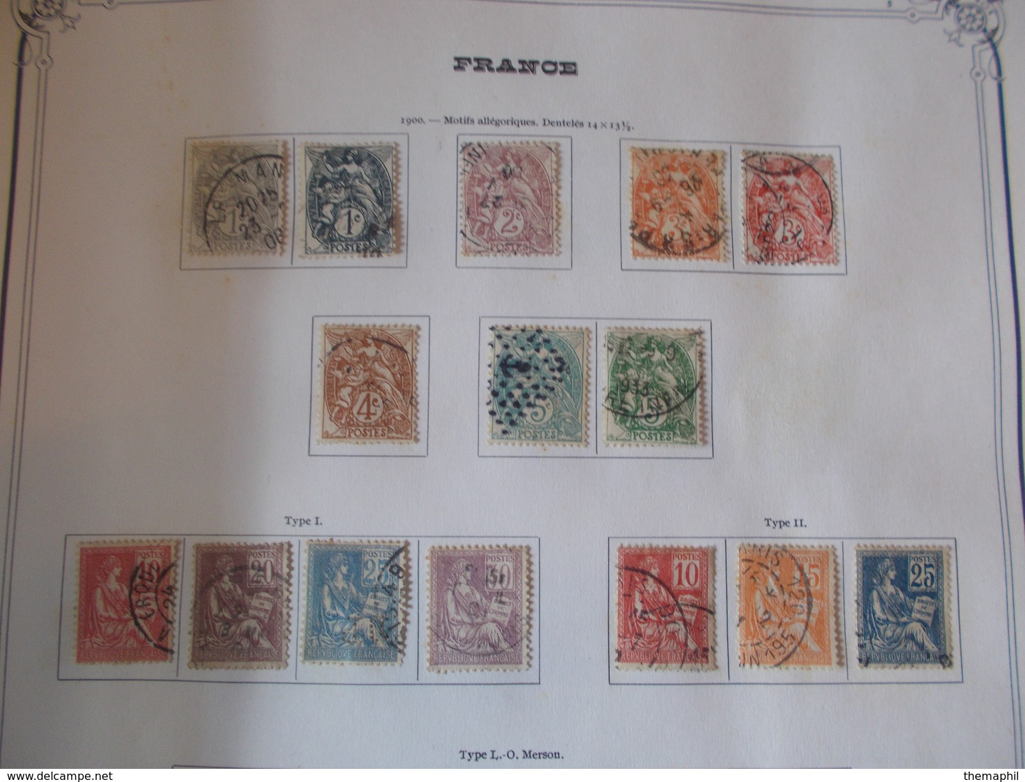 FRANCE 1900 A 1936 Ensuite 1941 A 1969 Complet + P.A. Taxe Etc... Tous Obl. - Collections (en Albums)