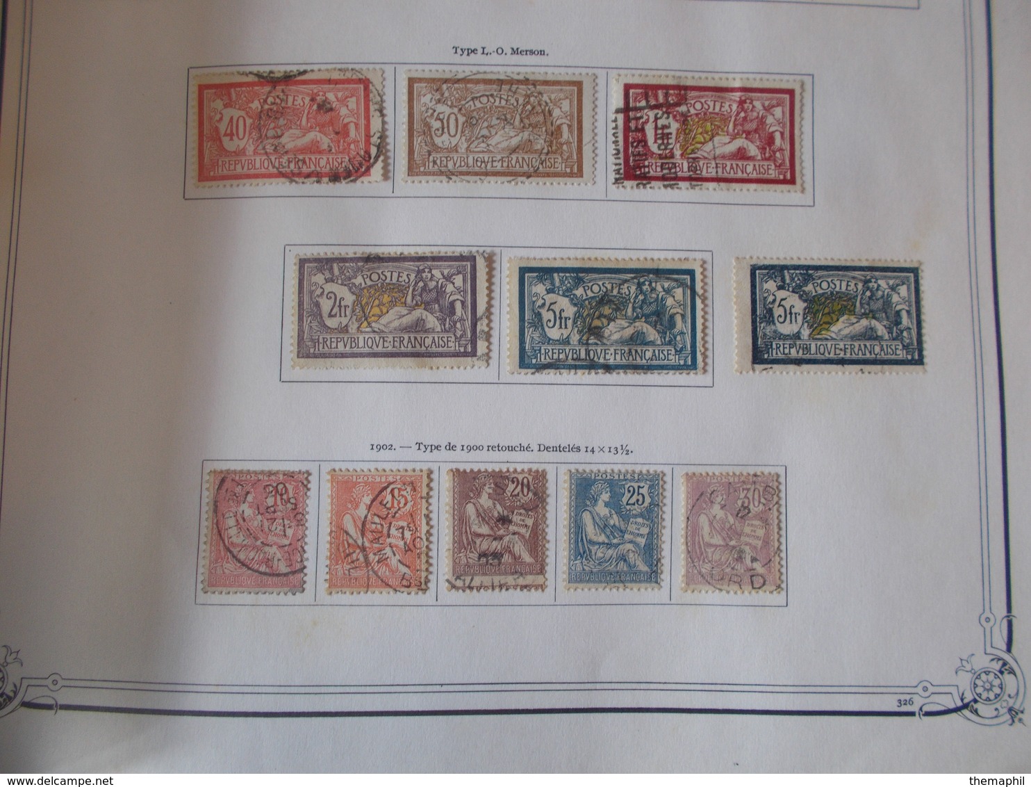 FRANCE 1900 A 1936 Ensuite 1941 A 1969 Complet + P.A. Taxe Etc... Tous Obl. - Collections (with Albums)
