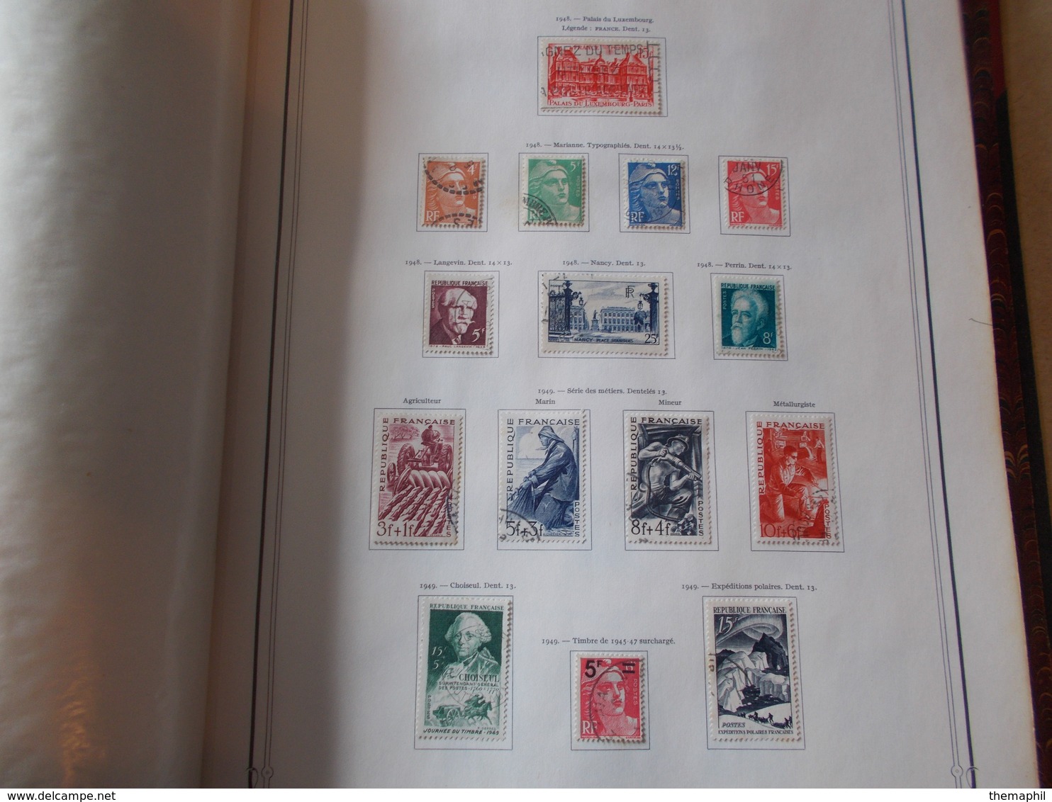 FRANCE 1900 a 1936 ensuite 1941 a 1969 complet + P.A. taxe etc... tous obl.