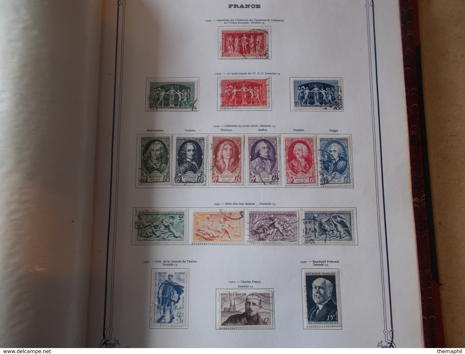 FRANCE 1900 a 1936 ensuite 1941 a 1969 complet + P.A. taxe etc... tous obl.