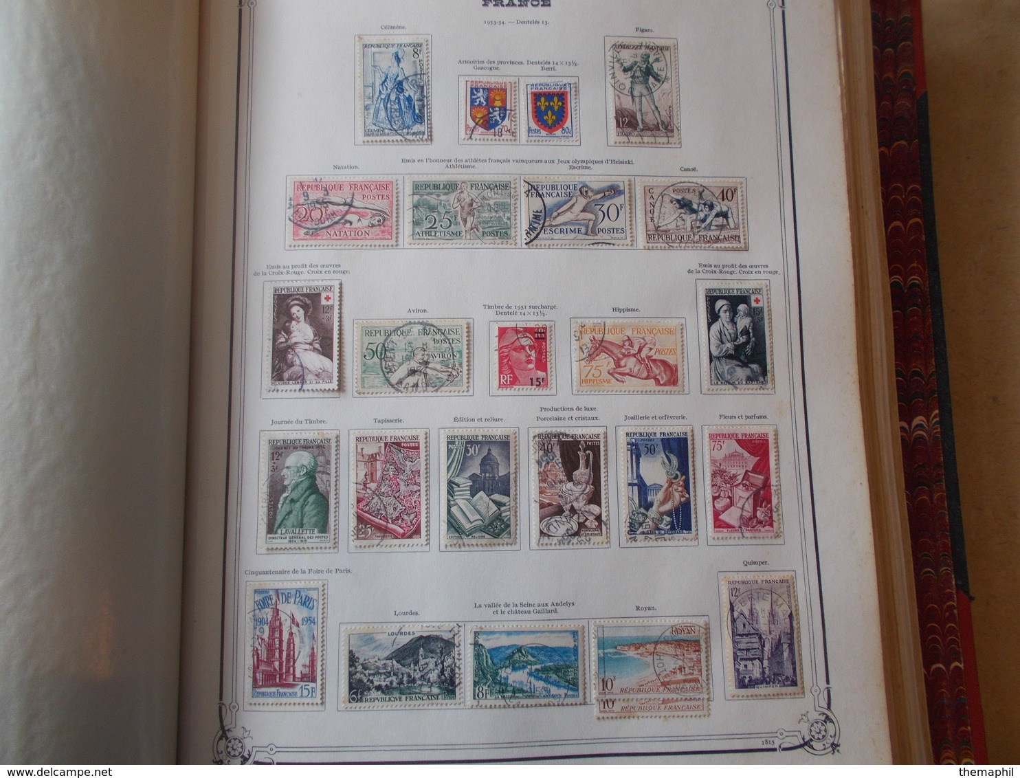 FRANCE 1900 a 1936 ensuite 1941 a 1969 complet + P.A. taxe etc... tous obl.