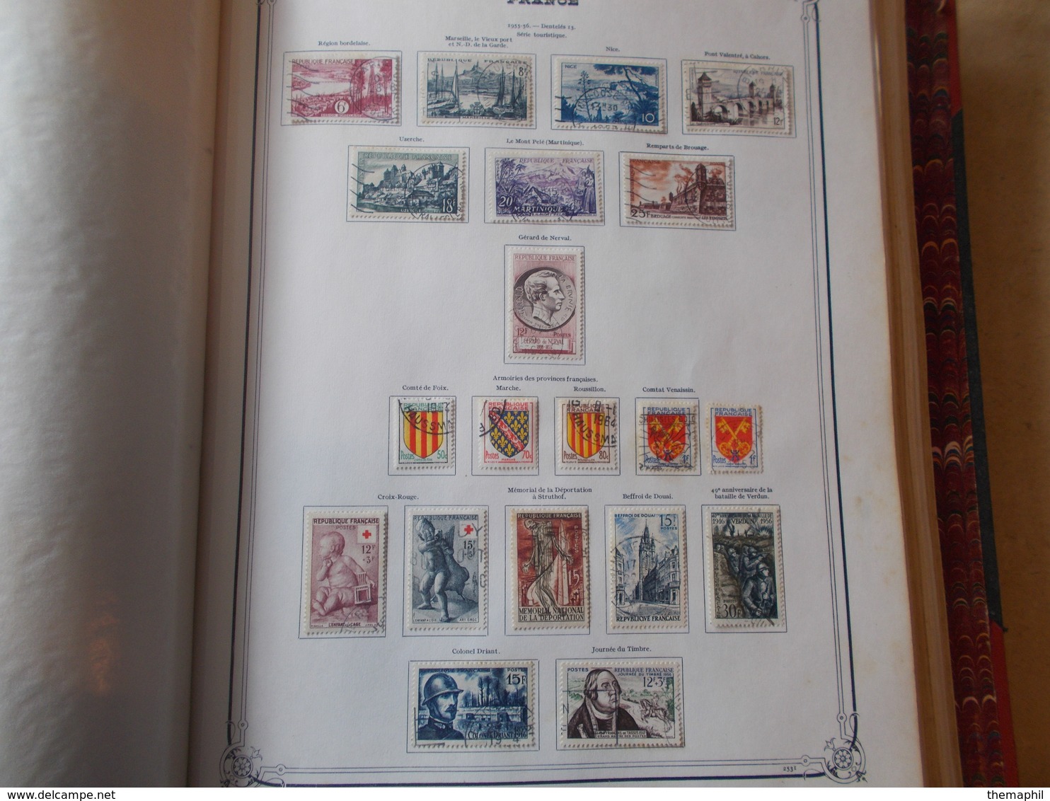 FRANCE 1900 a 1936 ensuite 1941 a 1969 complet + P.A. taxe etc... tous obl.