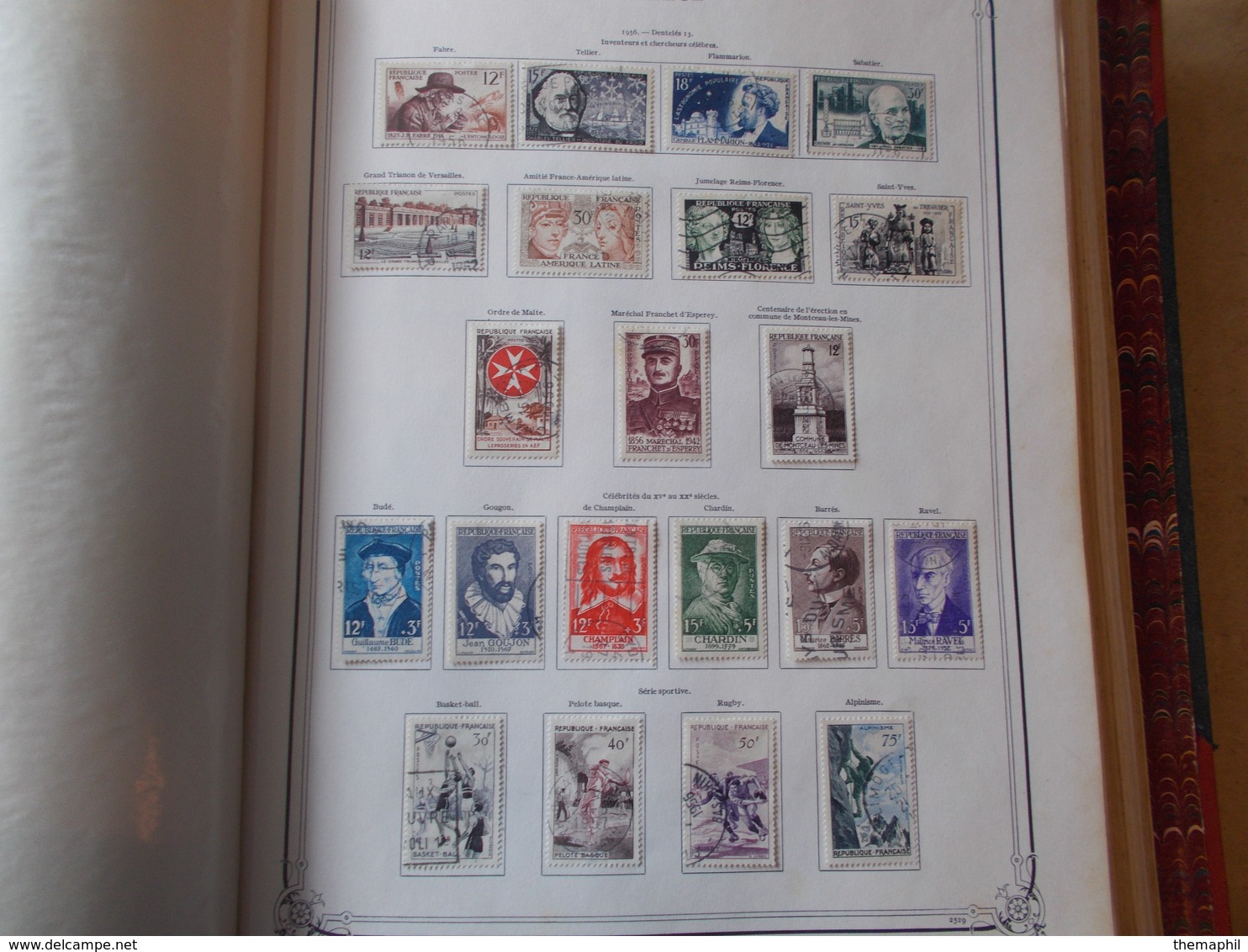 FRANCE 1900 a 1936 ensuite 1941 a 1969 complet + P.A. taxe etc... tous obl.