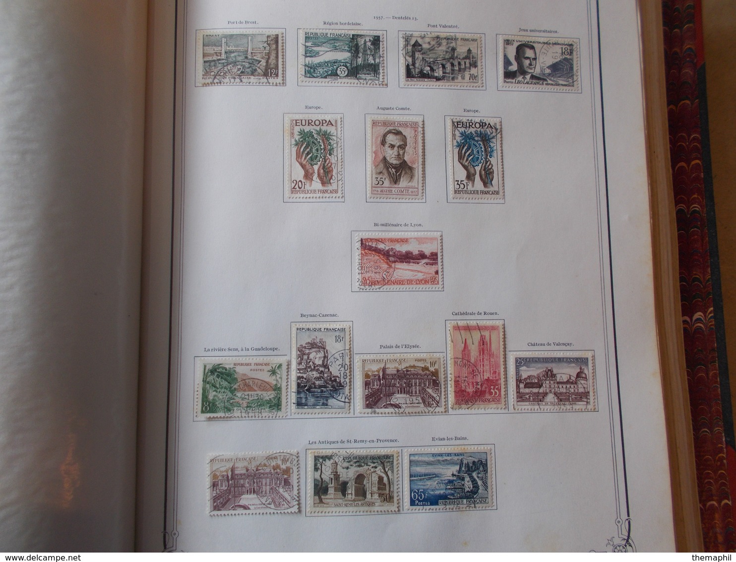 FRANCE 1900 a 1936 ensuite 1941 a 1969 complet + P.A. taxe etc... tous obl.