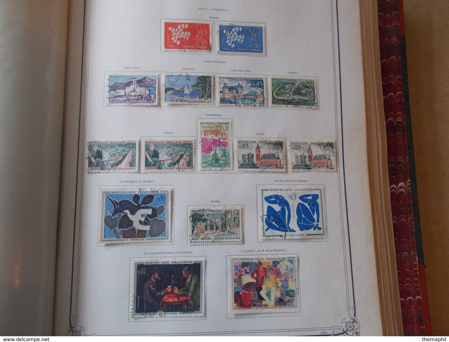 FRANCE 1900 a 1936 ensuite 1941 a 1969 complet + P.A. taxe etc... tous obl.