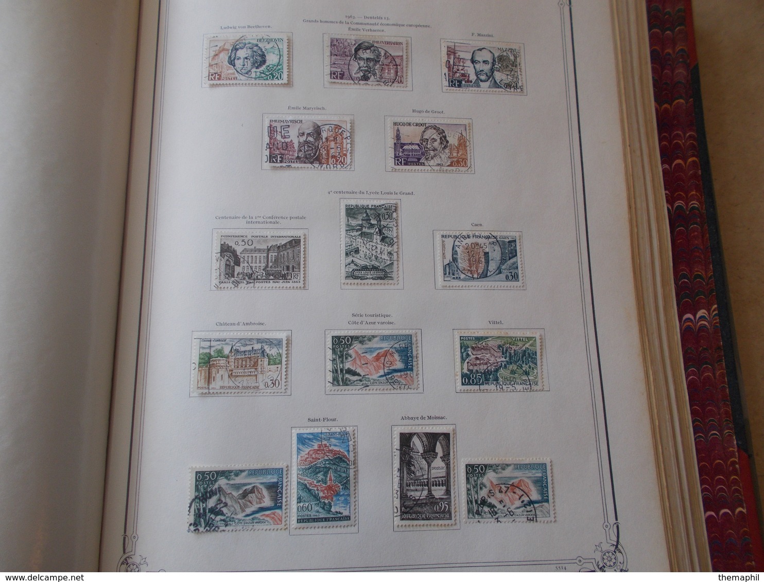 FRANCE 1900 a 1936 ensuite 1941 a 1969 complet + P.A. taxe etc... tous obl.