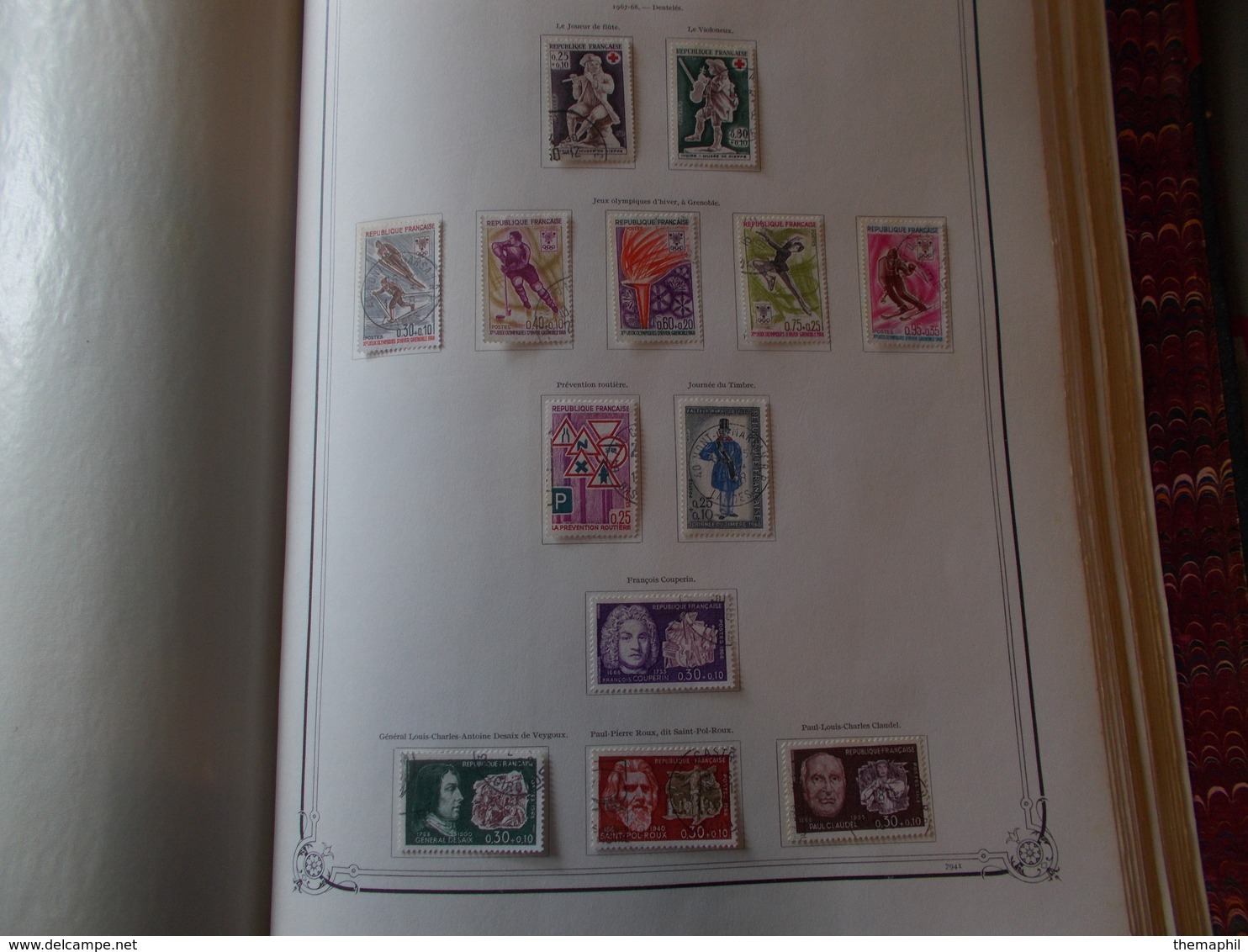 FRANCE 1900 a 1936 ensuite 1941 a 1969 complet + P.A. taxe etc... tous obl.