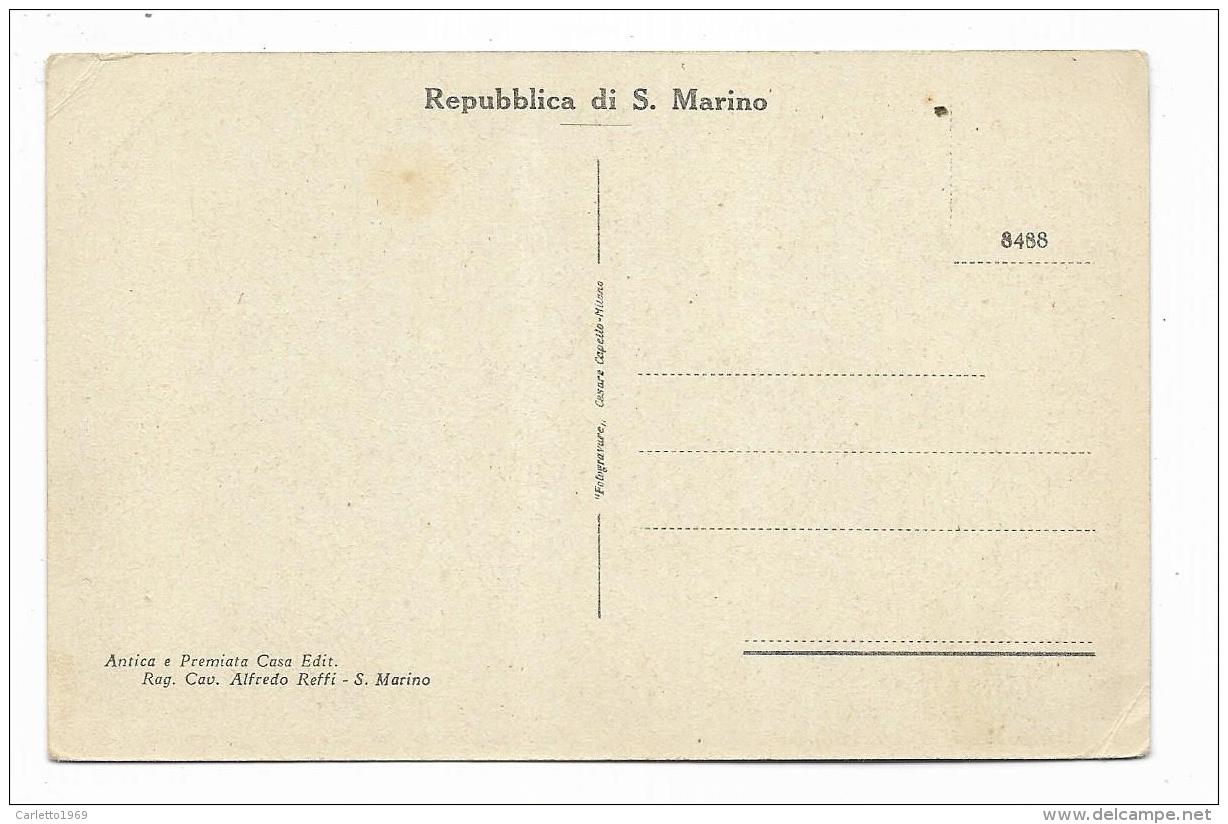 REPUBBLICA DI S.MARINO - PANORAMA VISTO DAL PALAZZO GOVERNATIVO   - NV FP - San Marino