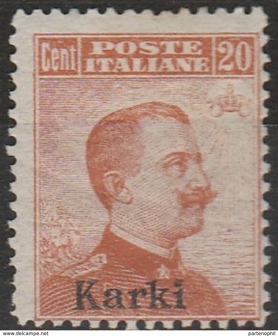 Carchi – 348 * 1917 – F.lli D’Italia Soprastampati N. 9. MH - Aegean (Carchi)