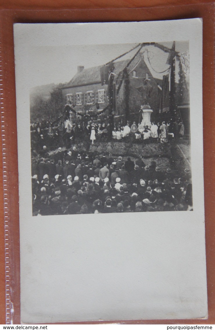 Photo CPA SCHOENBERG GEMMENICH 20' Pensionnat Maria Hilf Sacré Coeur Procession