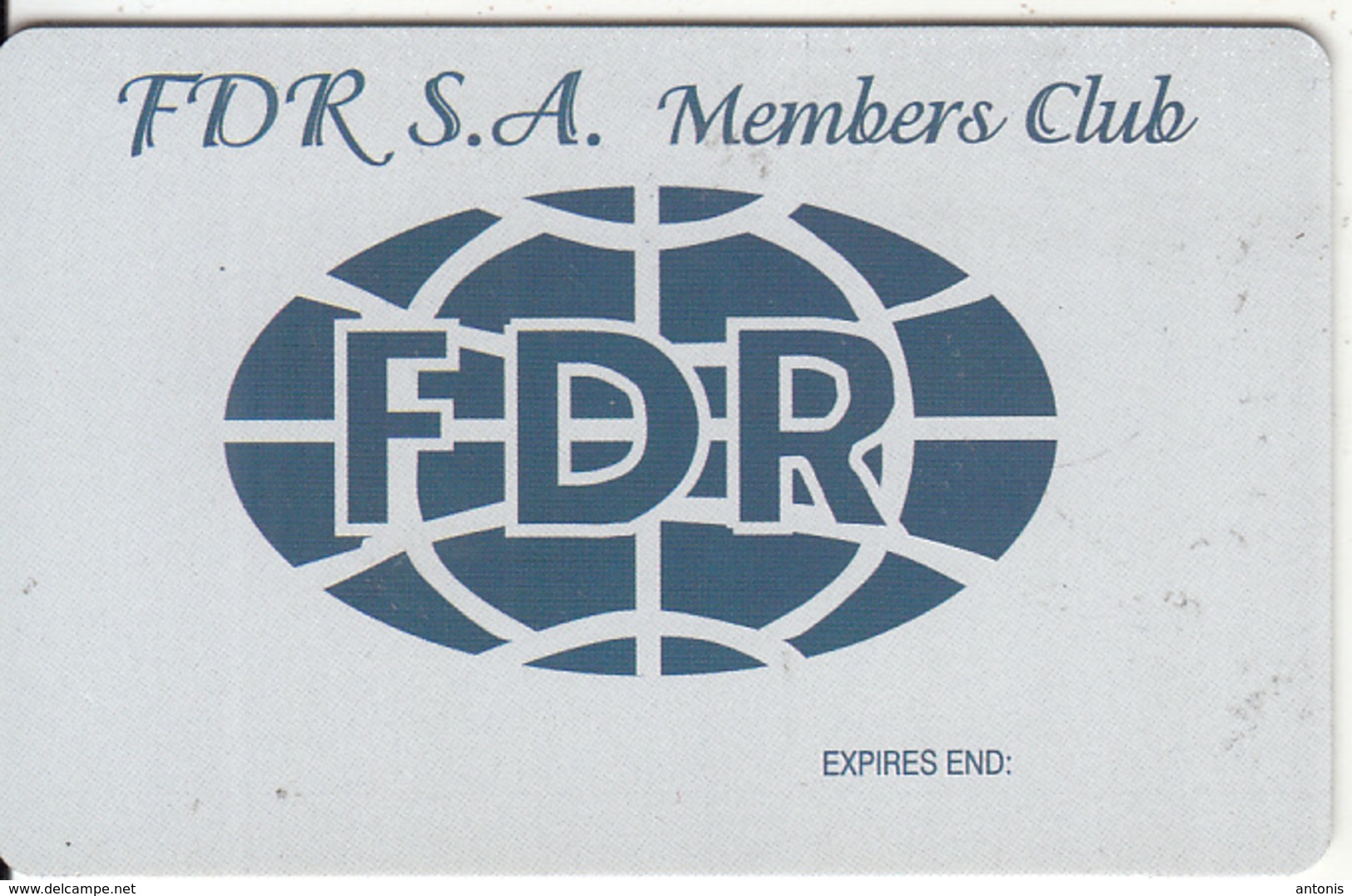 GREECE - F.D.R.(Fifth Dimension Reality), Member Card, Sample - Other & Unclassified